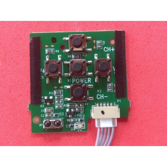 Botão Power Tv Tc-43fs500b 43fs500b Novo Original