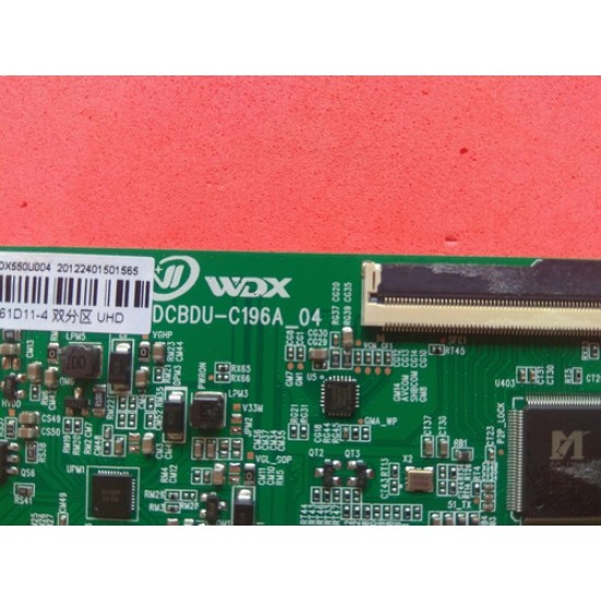 Placa Tcon Tl025 Dcbdu-c196a_04 Novo Original