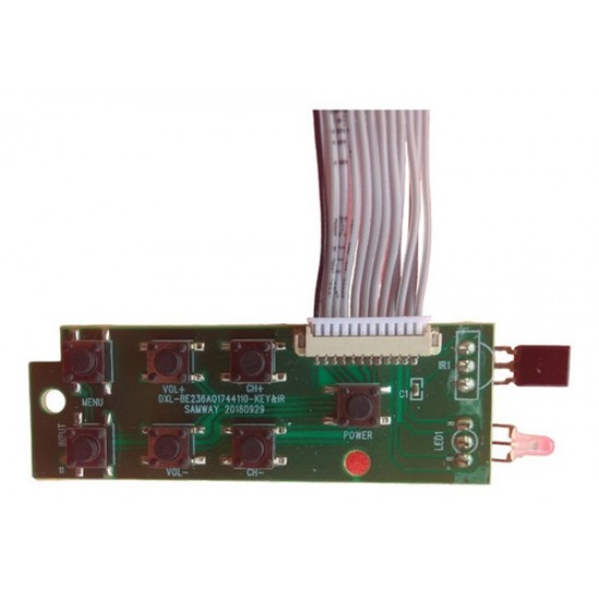 Botão Power Com Sensor Tv Hqtv32kh Hqstv32nkh Original