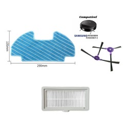 Escova, Filtro E Mop Para Robô Powerbot-e Vr5000rm Novo