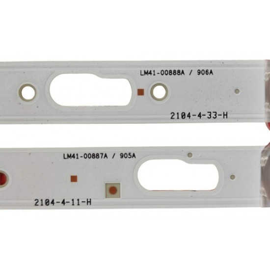 Kit 6 Barras Led Be50a Be50a-hb Un50au7700 Un50au770g Novo