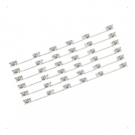 Kit Barras Led Compatível Tv Dl4844 Dl4845 48l2400 48l5400