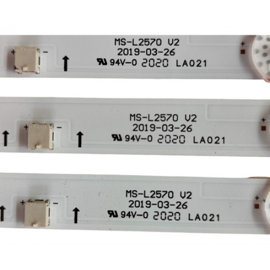 Kit Barras De Led Philco Ptv43n5cg70blf Ptv43n5 Novo
