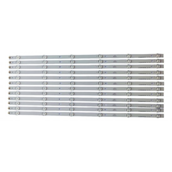 Kit Barramento Completo De Led Tv Hqstv65  Novo