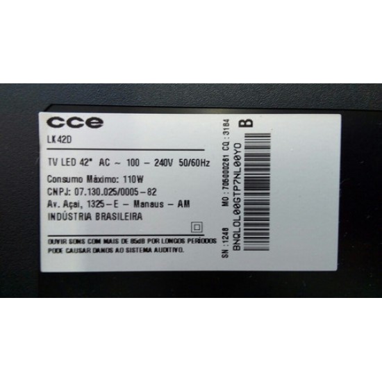 Software Atualização Tv Cce Lk42d Todas Versões