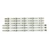 Kit Completo Barras Led Un43cu7700g Un43cu7700 Novo Original