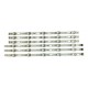 Kit Completo Barras Led Un43cu7700g Un43cu7700 Novo Original