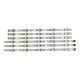Kit Completo Barras Led Un43cu7700g Un43cu7700 Novo Original