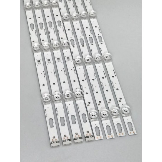 Barramento Completo De Led Un55au7700 Un55au7700g Novo