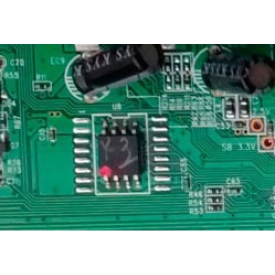 Reparo Placa Principal Memória Cce D32 - U8 - Original
