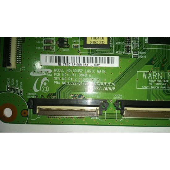 Placa Tcon Pl50c7000 Lj41-08481a