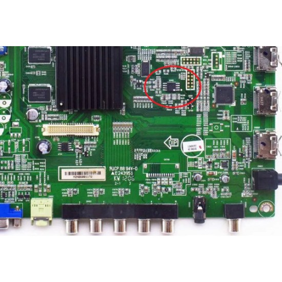 Reparo Placa Principal Memória Aoc Le40h157 - Novo