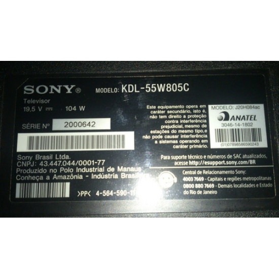 Barra De Led Tv Sony Kdl 55w805a 55w805