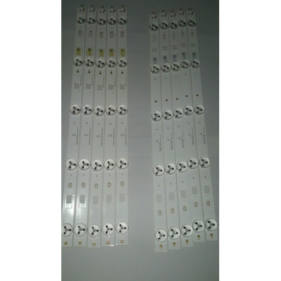 Barra De Led Da Tv Sony Kdl 40r355b(c)  40r355b  Lado B