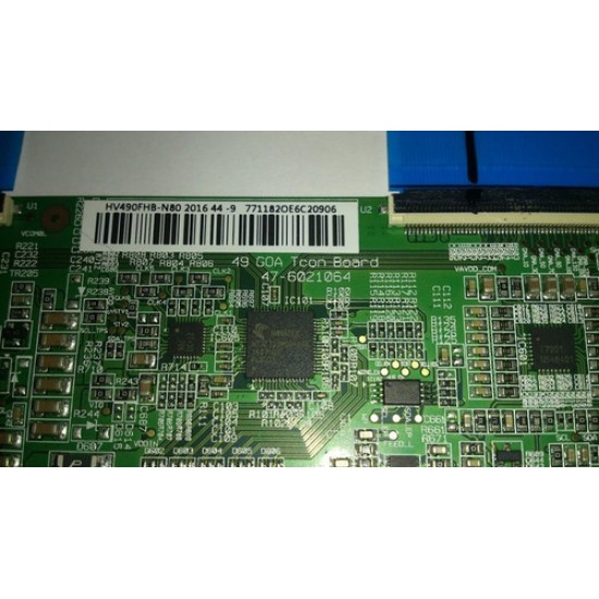 Placa Tcon Tcom Philips 49pfg5001 Hv490fhb-n80 Com Flats