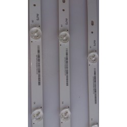Kit Completo Barra De Led Tv Panasonic Tc 40d400b
