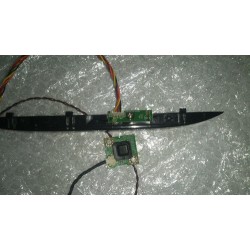 Sensor Do Controle Remoto + Comandos Do Tv Aoc Le43s5760