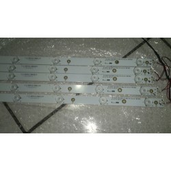Kit Completo Barra Led Tv Aoc Le43s5760