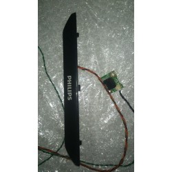 Placa Botão Power + Sensor Ir Philips 43pfg5000 43pfg5000/78