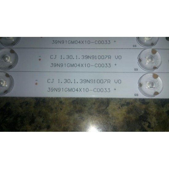 Kit Completo Barras De Led Philco Ph39n91dsgw Kit 4 Barras