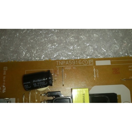 Placa Fonte Tv Panasonic Tc 42as610b Tc 50a400b Tnpa5916