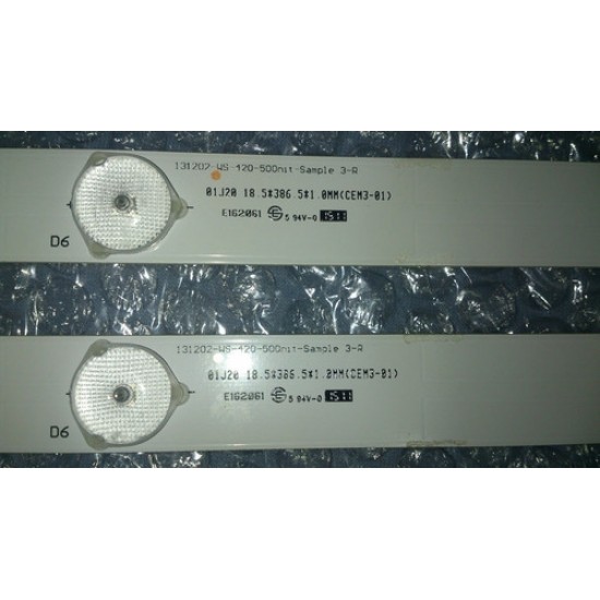 Barra De Led Panasonic Tc-42as610b 42as610b ( Preço Do Par )