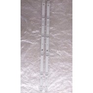 Kit Barra Led Tv Semp Toshiba Dled 32l1600 Completo