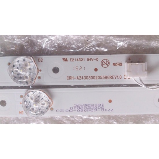 Kit Barra Barramento Led Completo Philco Ph24e30d Nova
