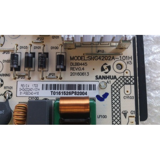 Placa Fonte Toshiba 40l2600 Shg4202a-101h