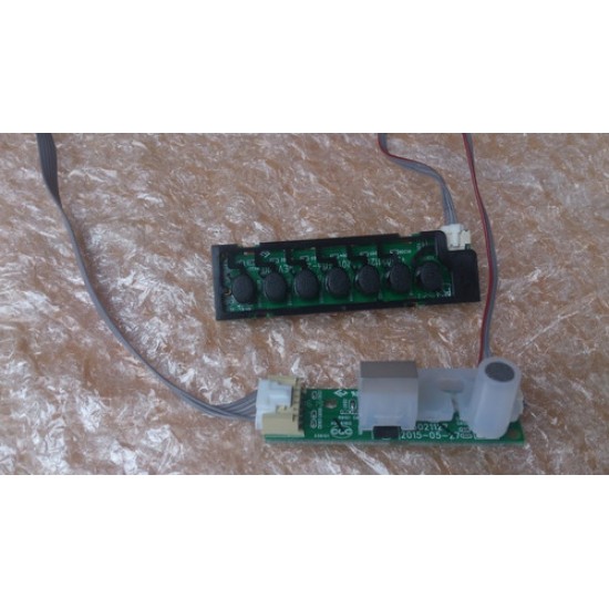 Teclado E Sensor Tv Semp Toshiba 43l2500