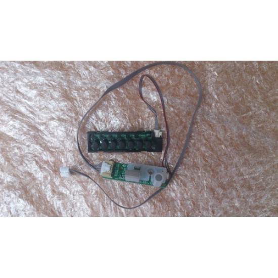 Teclado E Sensor Tv Semp Toshiba 43l2500