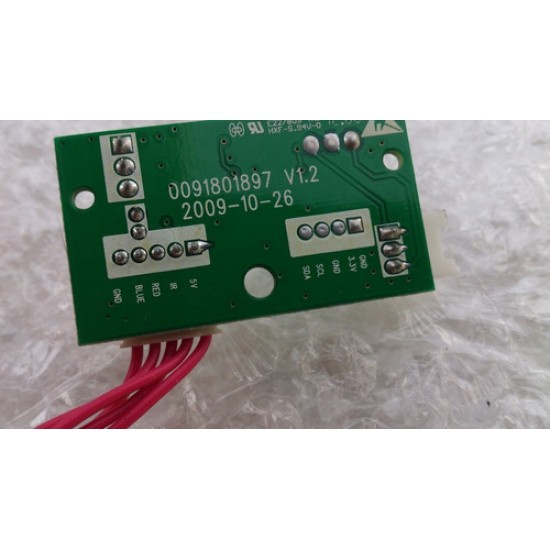 Teclado E Sensor Do Remoto Tv Buster Hbtv-42d05fd