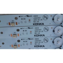 Kit Barras De Led Toshiba 40l2500 40l1500 *35021107 40630