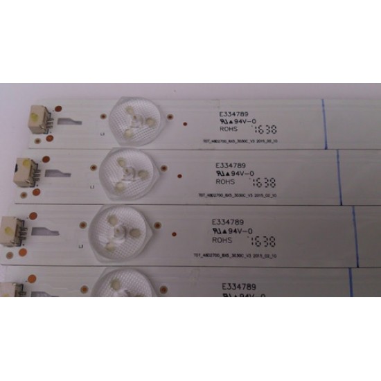 Barra De Leds Toshiba L48s4700  L48s4700fs (5 Leds) Unidade