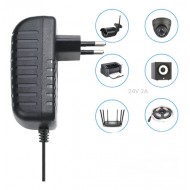 Fonte Estabilizadora Fita Led E Câmeras Cabine 24v 2a Bivolt