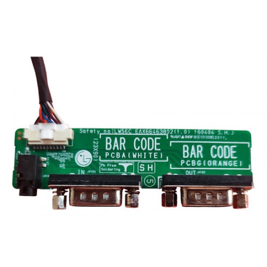 Placa Interface Rs232 Tv 55vm5j 55vm5j-hj.awzflrz Novo