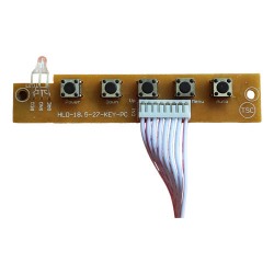Placa Sensor Remoto Monitor Bpc-m19w M19w Novo Original