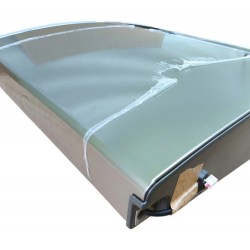 Porta P/ Freezer Ref Brm54 Platinum Inox W11491455