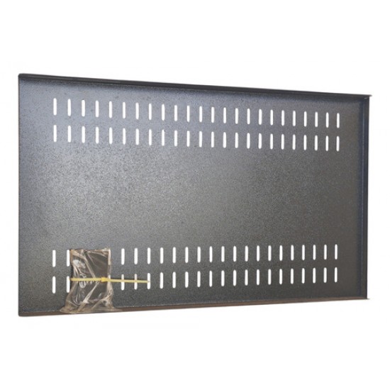 Bandeja Fixa 1u 19x700mm Prateleira Preto Texturizado