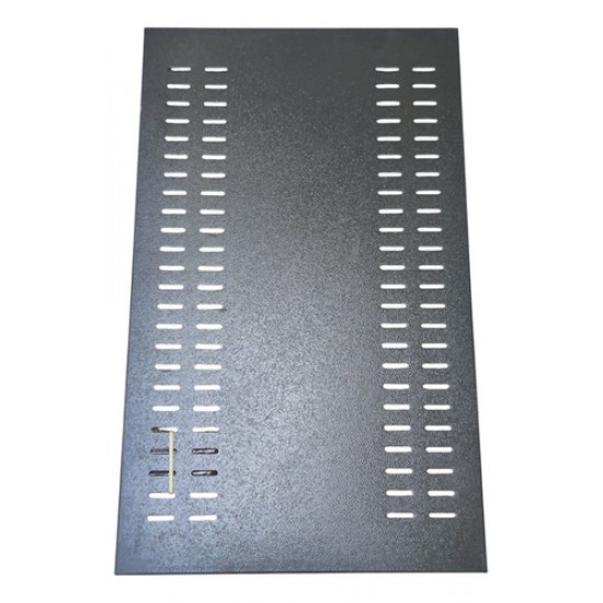 Bandeja Fixa 1u 19x700mm Prateleira Preto Texturizado