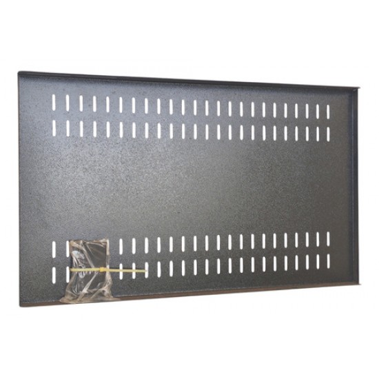 Bandeja Fixa 1u 19x700mm Prateleira Preto Texturizado