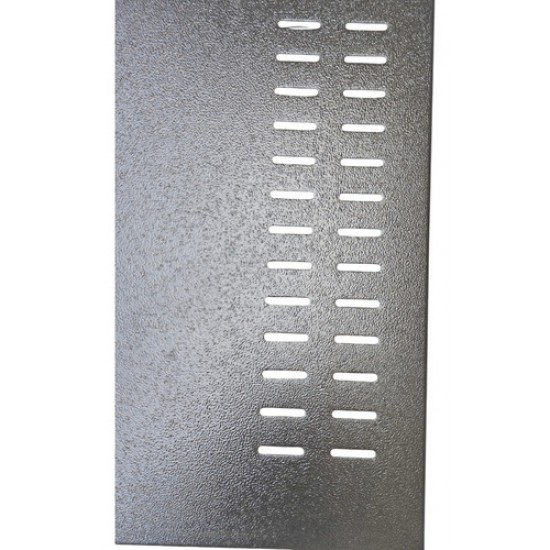 Bandeja Fixa 1u 19x700mm Prateleira Preto Texturizado