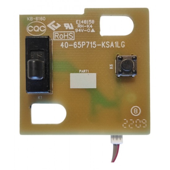 Botao Power Sensor Ir 75p725 Novo Original