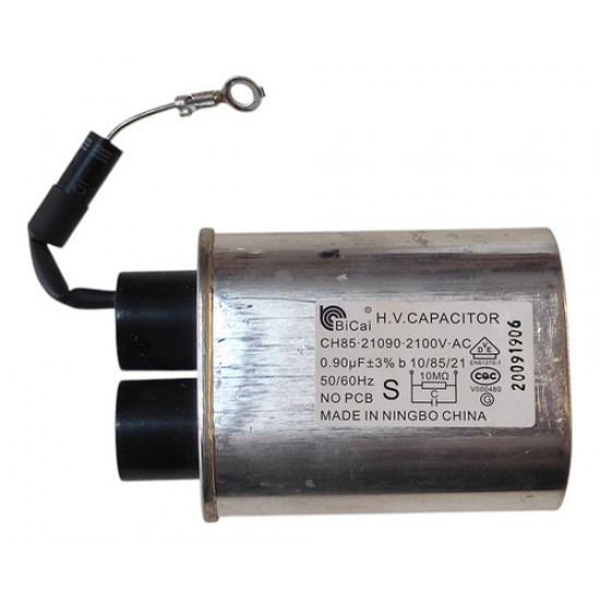 Capacitor Para Microondas Ch85 0.90uf 2100v Novo Original