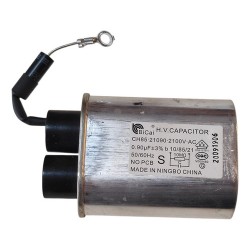 Capacitor Para Microondas Ch85 0.90uf 2100v Novo Original