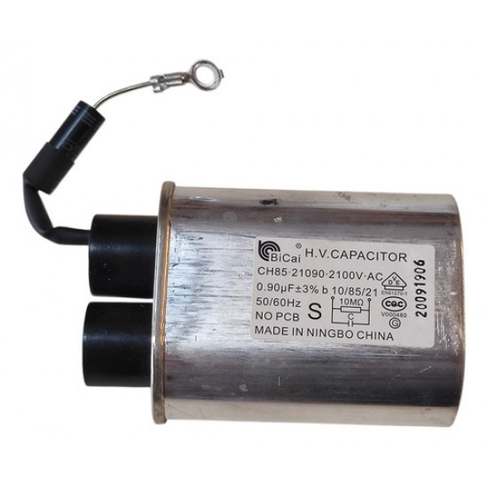 Capacitor Para Microondas Ch85 0.90uf 2100v Novo Original
