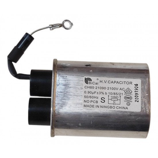 Capacitor Para Microondas Ch85 0.90uf 2100v Novo Original