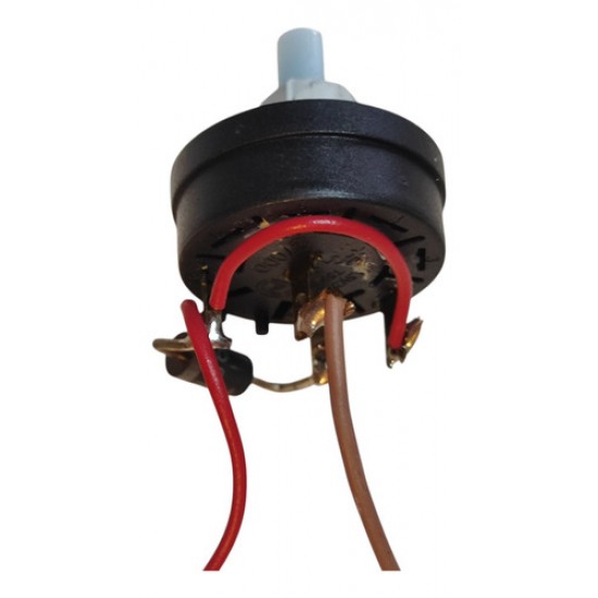 Chave Interruptor 2 Veloc Liquidificador Mallory Com Cabo Branco