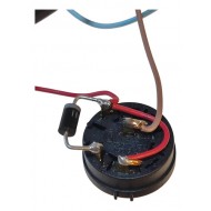 Chave Interruptor 2 Veloc Liquidificador Mallory Com Cabo Preto