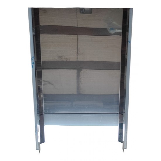Duto Completo Original Coifa De Ilha Vidro Curvo Reto Inox